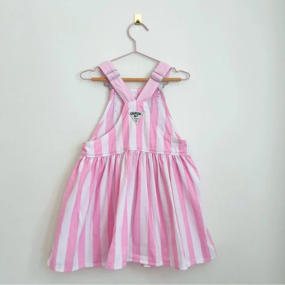 Oshkosh Striped Overall Dress - Picture 3 of 3
